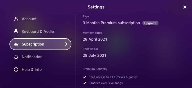 Subscription – Subscribed iPhone X